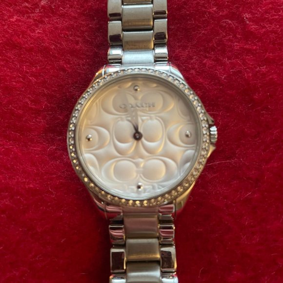 Ladies' COACH Astor Signature C Dial Stainless Steel 38mm Watch 14503066 - Picture 2 of 2